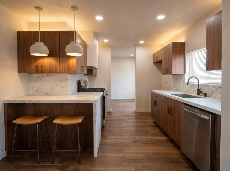 A builder-grade kitchen, reimagined by Chalais